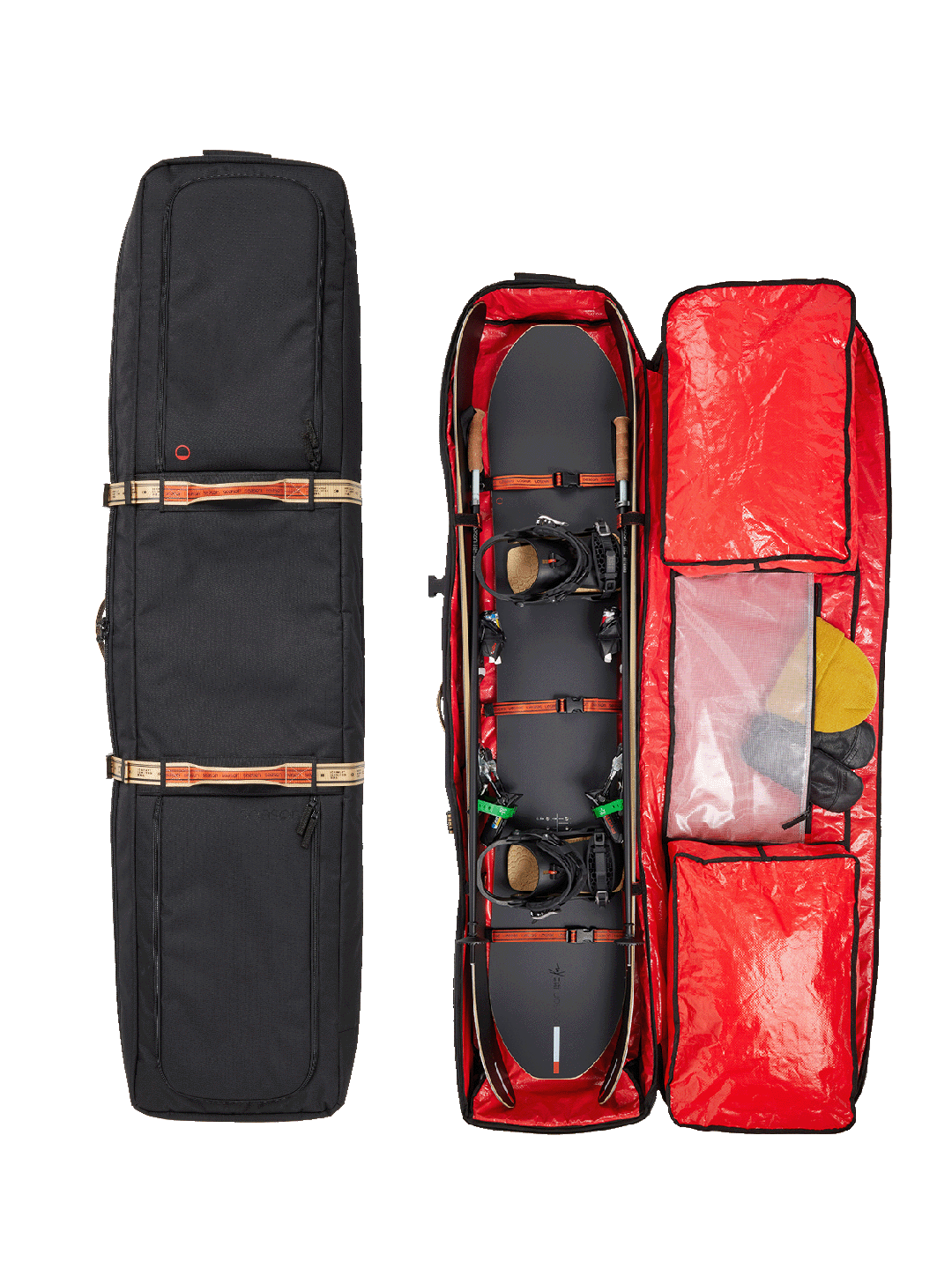 embudo ganso Credencial snowboard and ski travel bag with wheels – season eqpt.