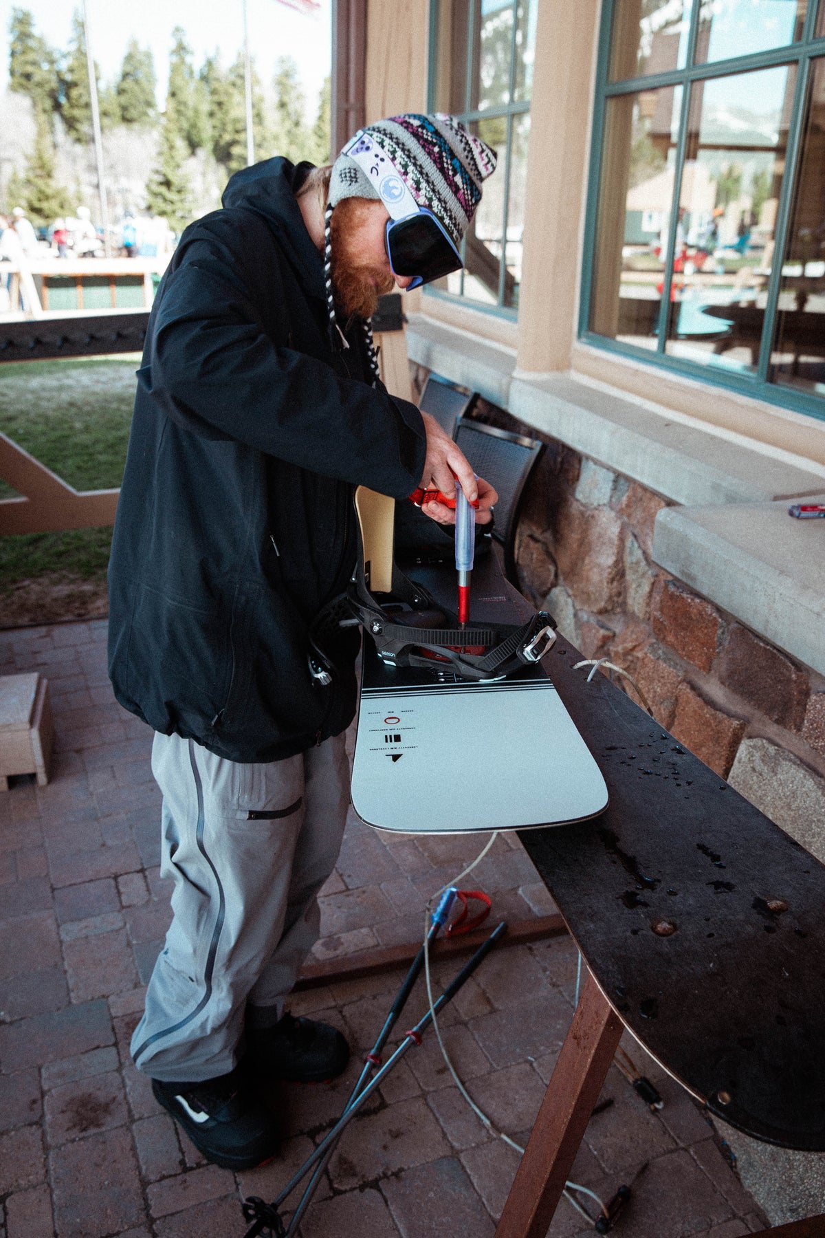 Season MultiTool Ski Poles silver builtin tools