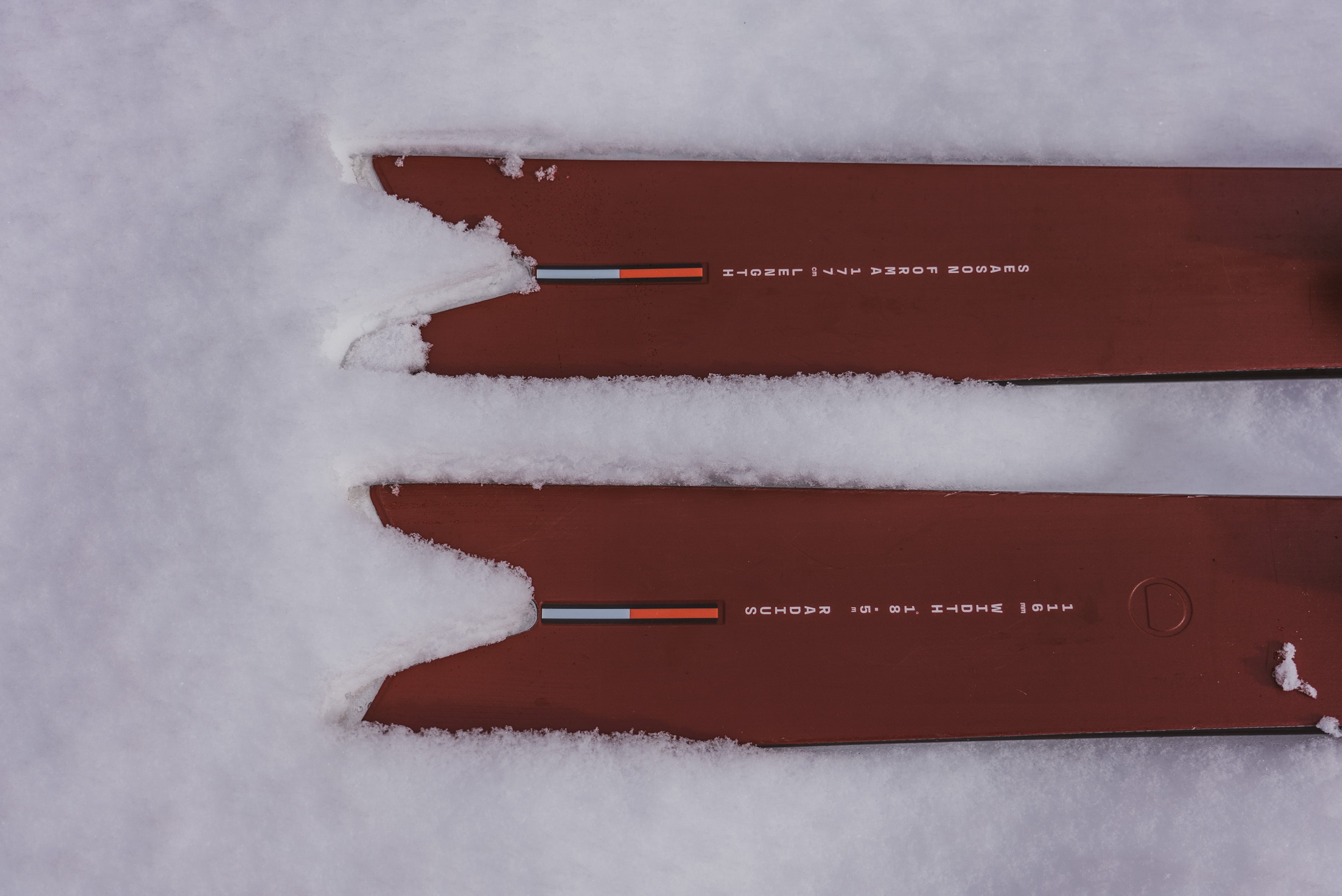 Season Forma Skis | Red | Season Eqpt. | Shaped by Eric Pollard