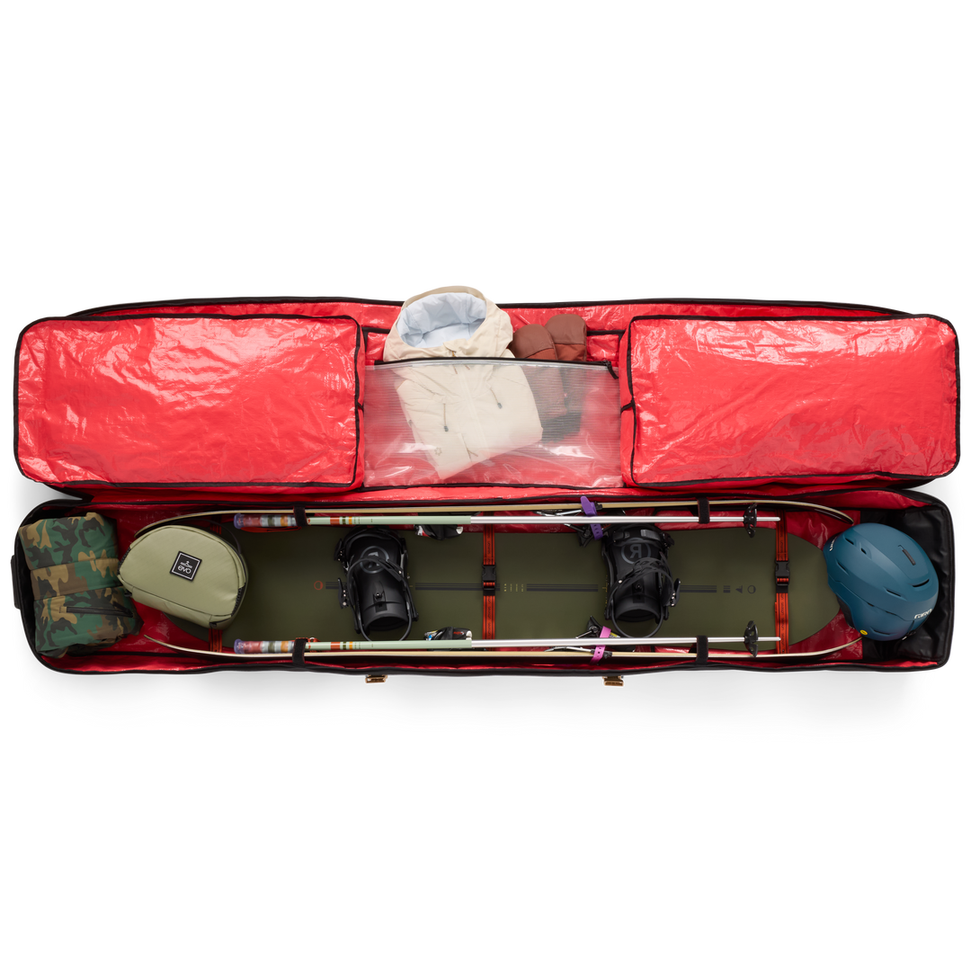 Ski and Snowboard Travel Roller Bag