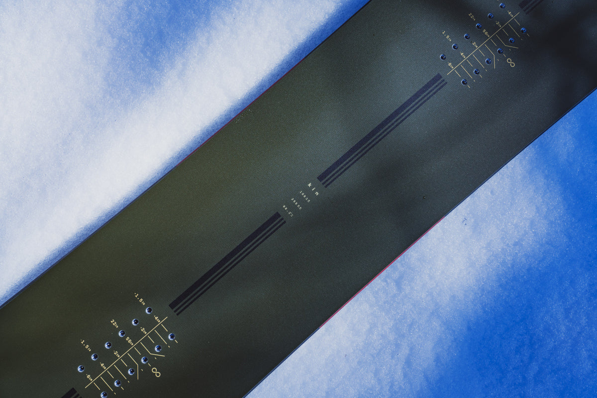 Kin Snowboard — Season 2027 photography