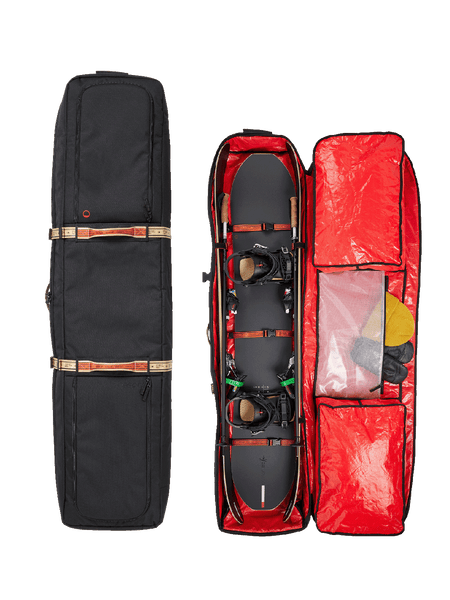 Dakine fall line cheap roller wheelie ski bag